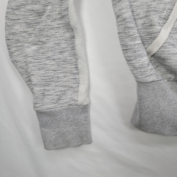 FP Movement by Free People Gray and White Hoodie Sweater Medium - Picture 5 of 7
